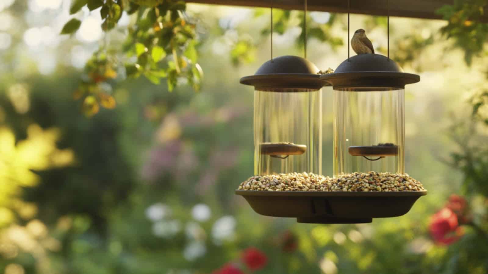 Dual-Perch Feeder