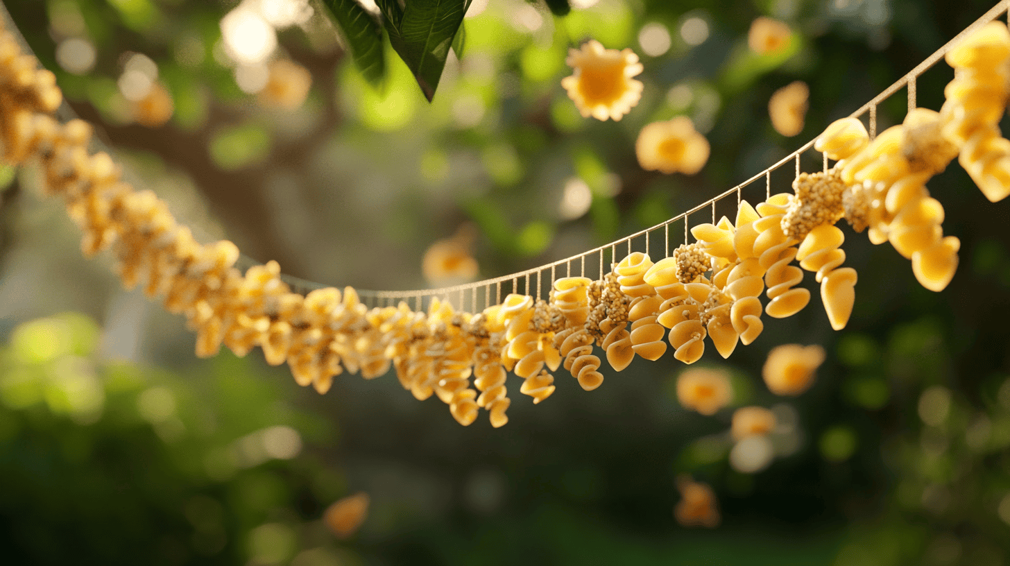 Pasta Feeder Garland