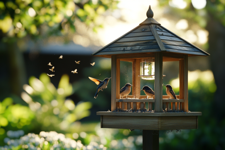 18 Bird Feeder Area Ideas to Attract More Birds