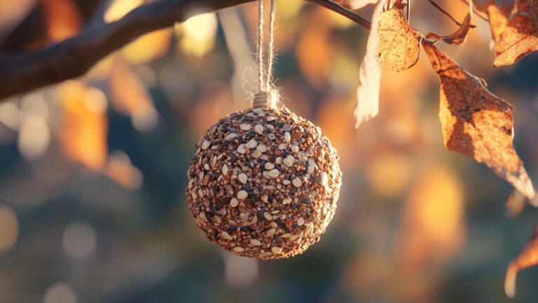 bird feeder ornaments diy