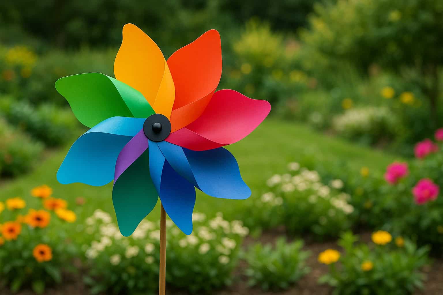 Garden Pinwheel