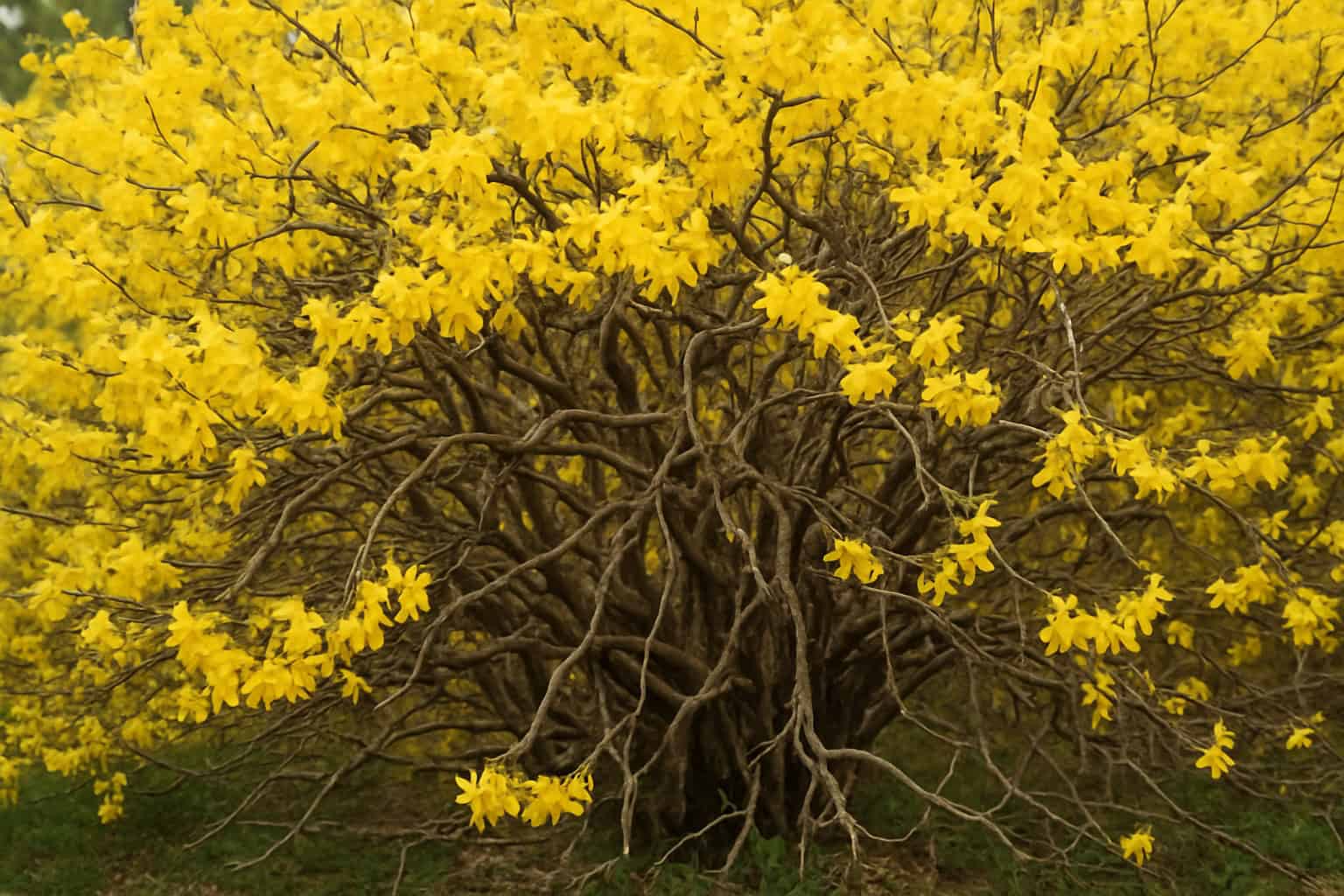 Forsythia Bush