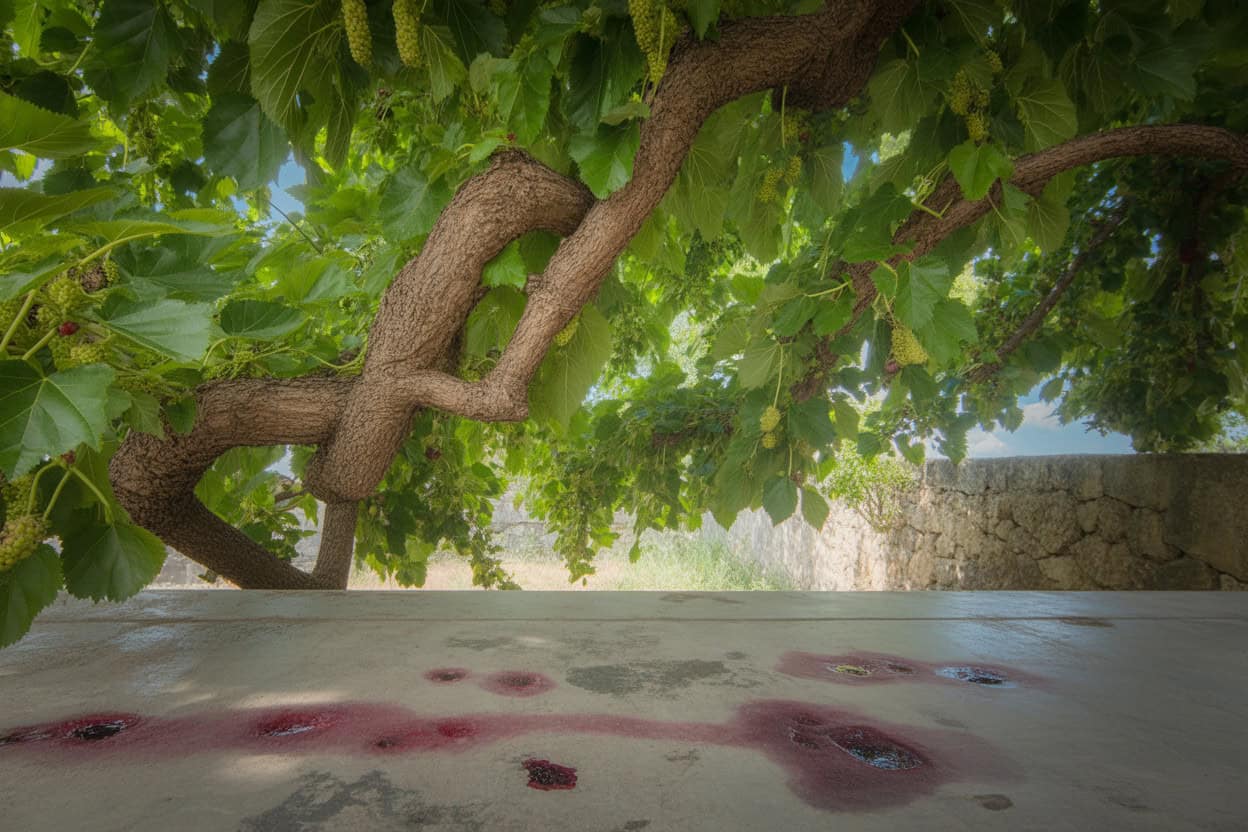 Messy Mulberry Edge