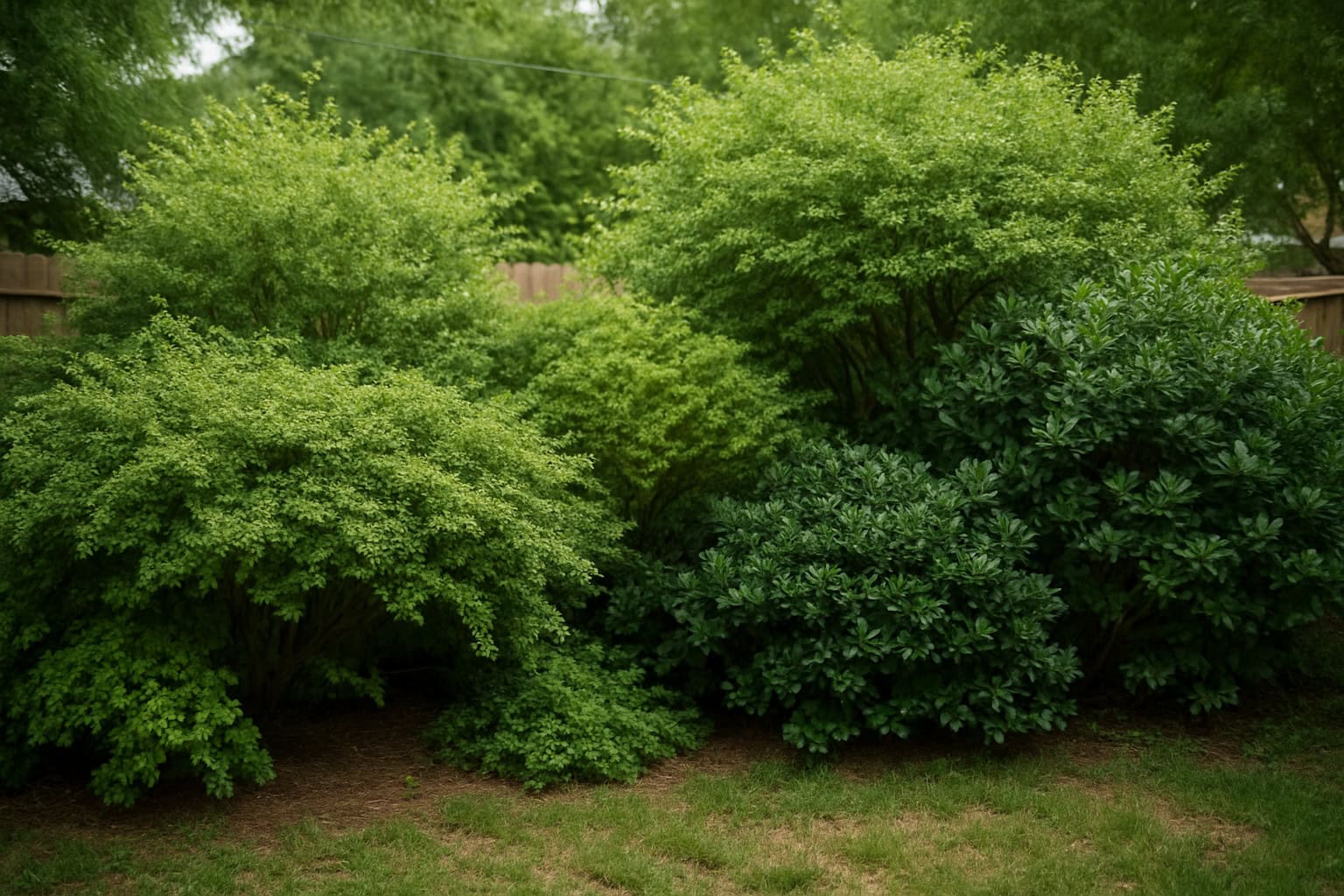 A dense evergreen shrub provides a safe and hidden nesting location for doves.