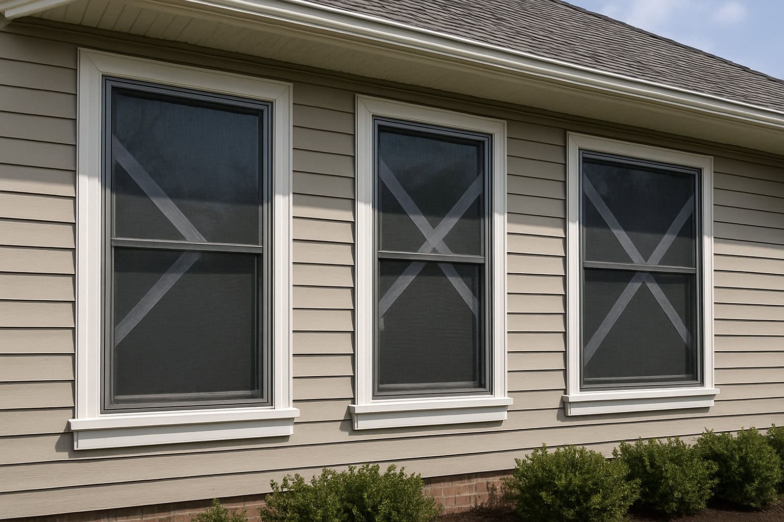 Window decals help prevent bird collisions by making the glass visible.