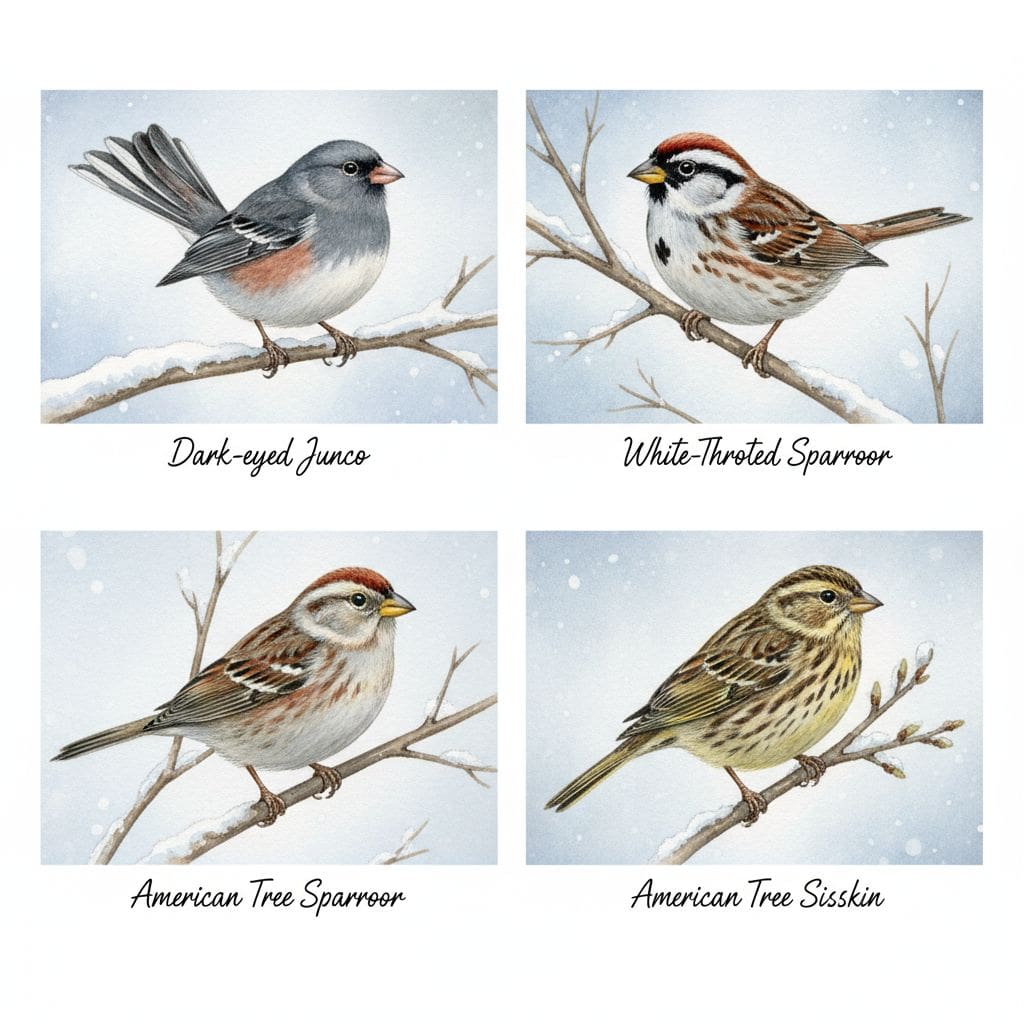 Common Winter Visitors You Might Be Spotting