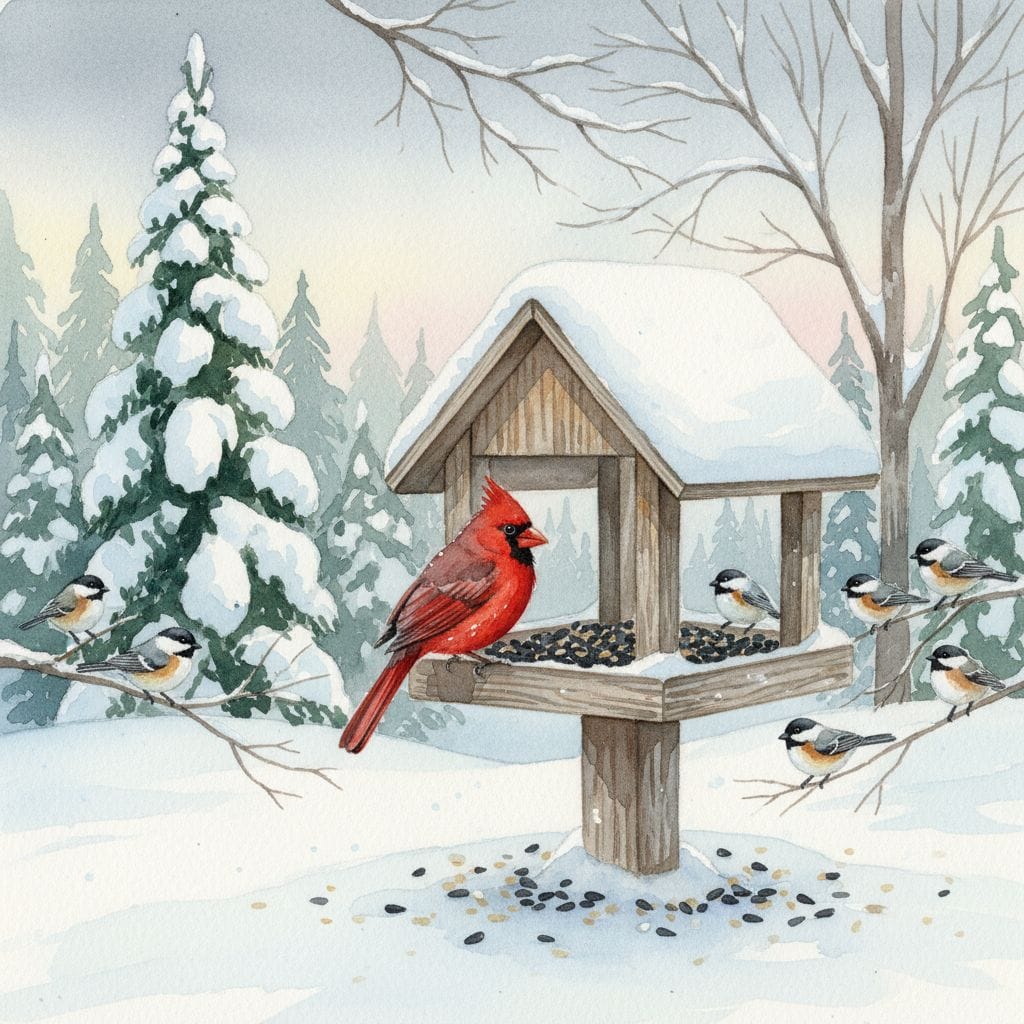 What Birds Eat in the Wild During Winter (And Why They Still Visit Your Yard)