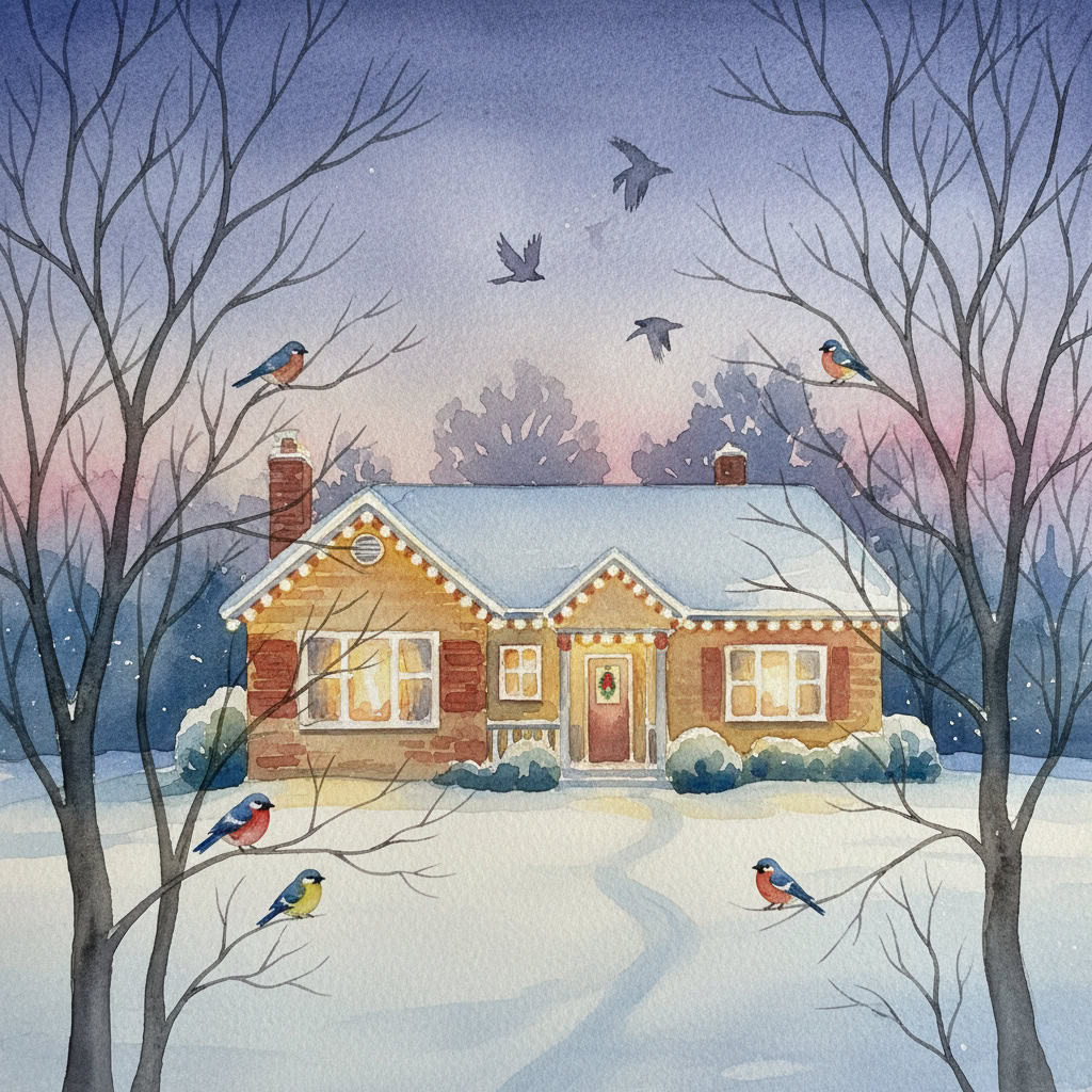 Do Christmas Lights Scare Birds Away? Here's What the Research Says