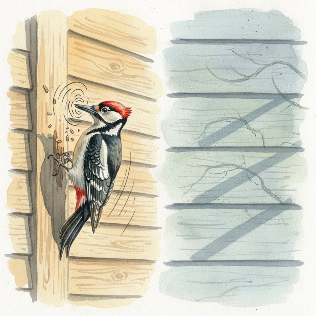 Why That Tapping Might Not Be a Woodpecker After All