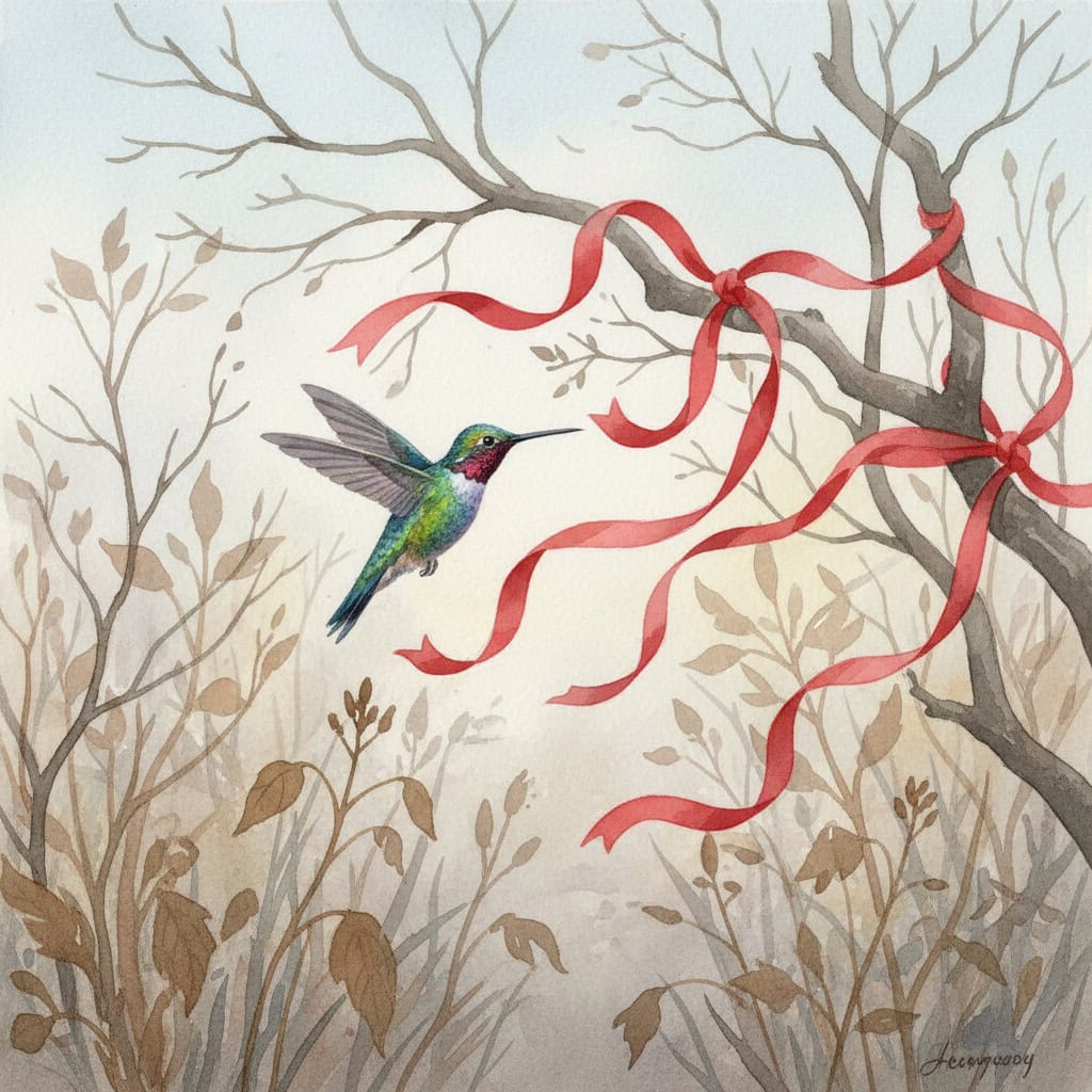 The Late February Signal for Hummingbirds