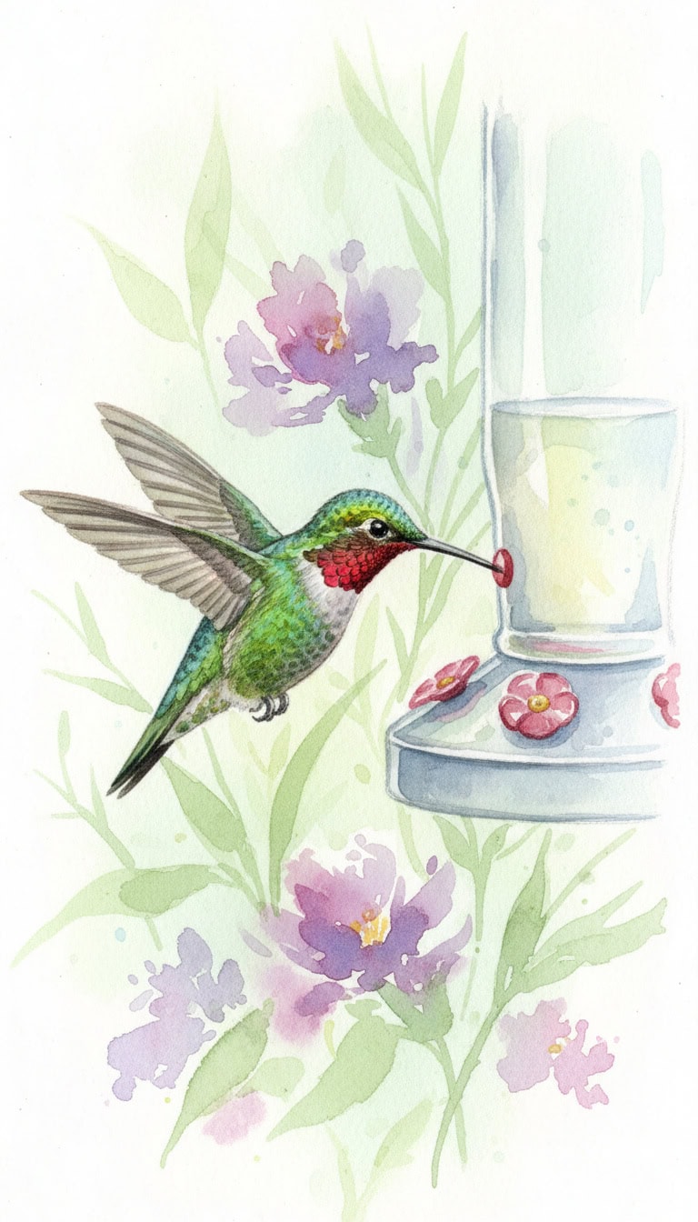 The Mystery of the Curious But Cautious Hummingbird