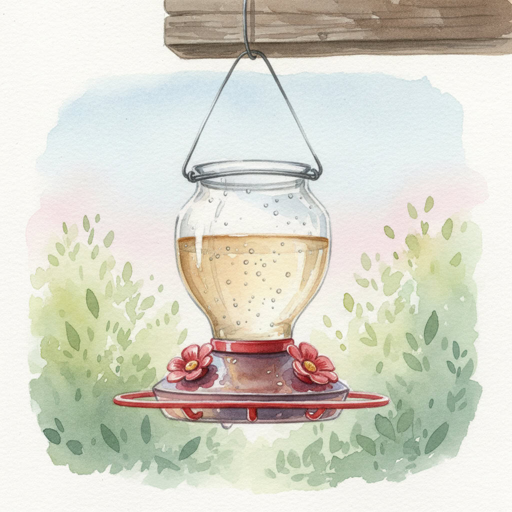 Tiny Feeder Visitors