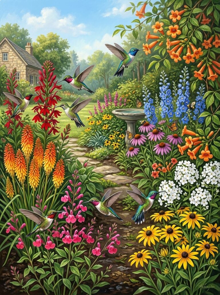 featured 7 perennials to plant this weekend that will be full of hummingbirds by memorial day