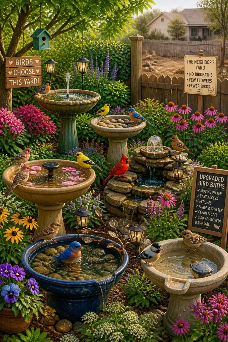 featured 13 birdbath upgrades make songbirds choose yard neighbor