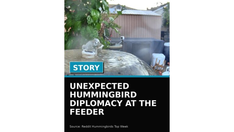 unexpected hummingbird diplomacy at the feeder wp featured
