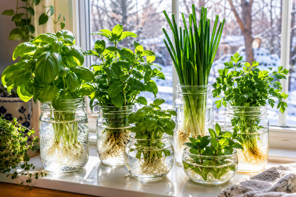 12 Spectacular Hydroponic Plants That Thrive in Jars, Glasses, and Bowls All Winter Long