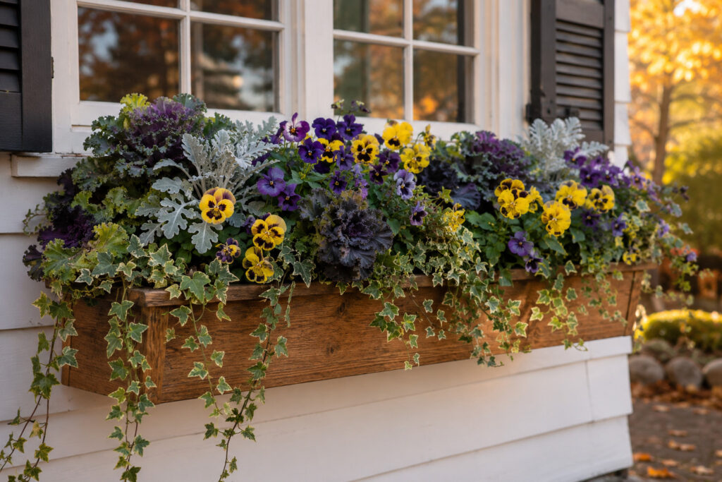 12 Fall Window Box Combos That Bloom All Winter