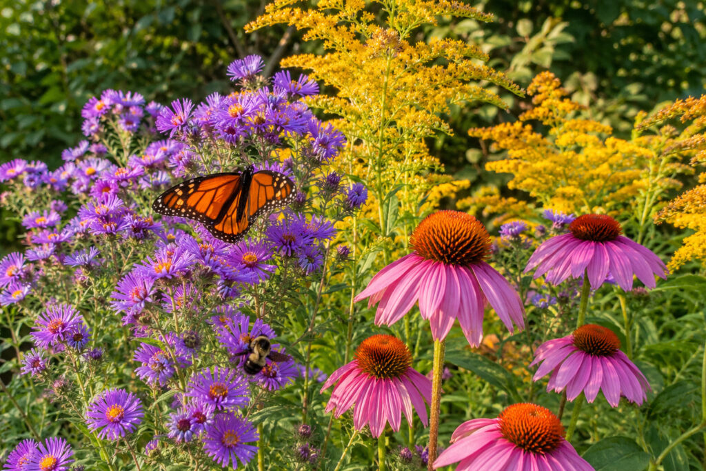 14 Late-Season Pollinator Plants That Transform Your Garden Into a September Wildlife Sanctuary
