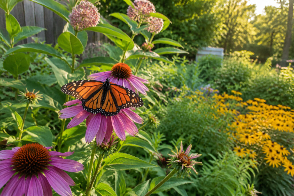 7 Native Powerhouse Plants That Transform Any Garden Corner Into a Monarch Migration Station