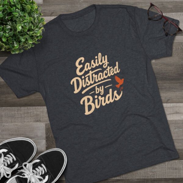 Easily Distracted by Birds Tee - Image 3