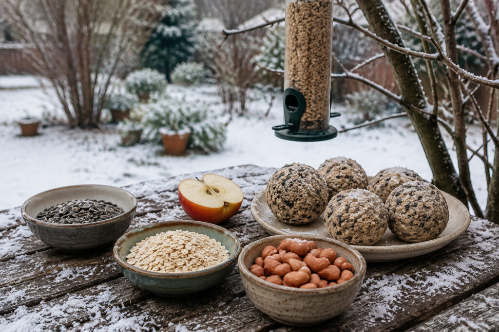 How to Make a Winter Bird Buffet With Kitchen Staples
