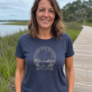 Living With No Egret Tee