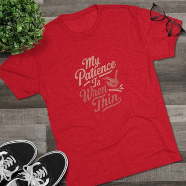 My Patience Is Wren Thin Tee - Image 3