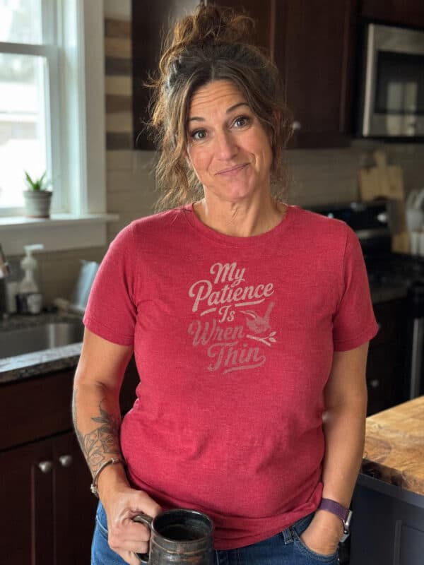 My Patience Is Wren Thin Tee