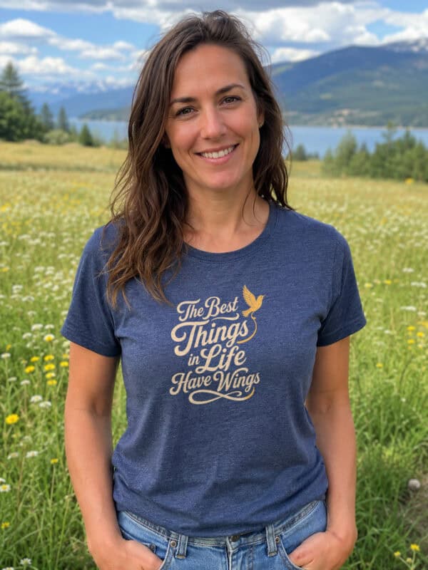 The Best Things in Life Have Wings Tee
