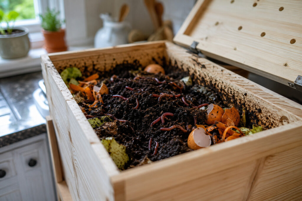 Turn Kitchen Scraps Into Garden Gold: The Complete Beginner’s Guide to Worm Composting That Ac
