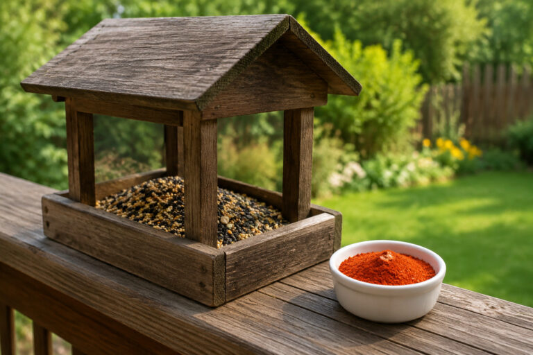 Why Good Birders Are Putting Cayenne Pepper in Their Seed Right Now