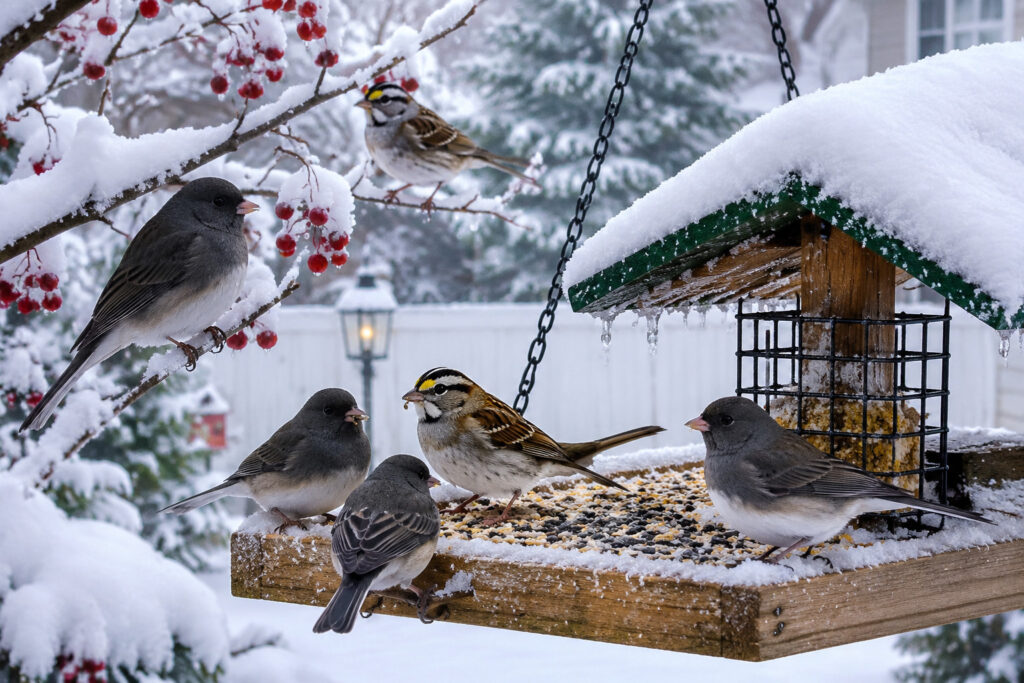 Why You’re Seeing New Birds in Your Yard This Month (Winter Visitors Explained)
